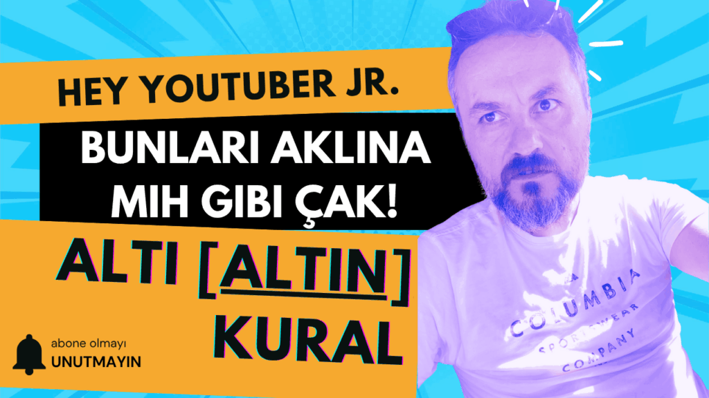 Youtuber olamayanlar bunlara dikkat etmedi
