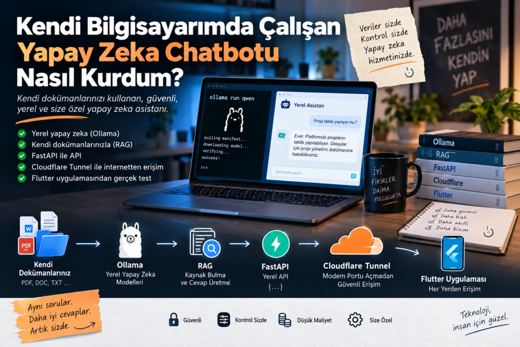 yerel yapay zeka chatbot
